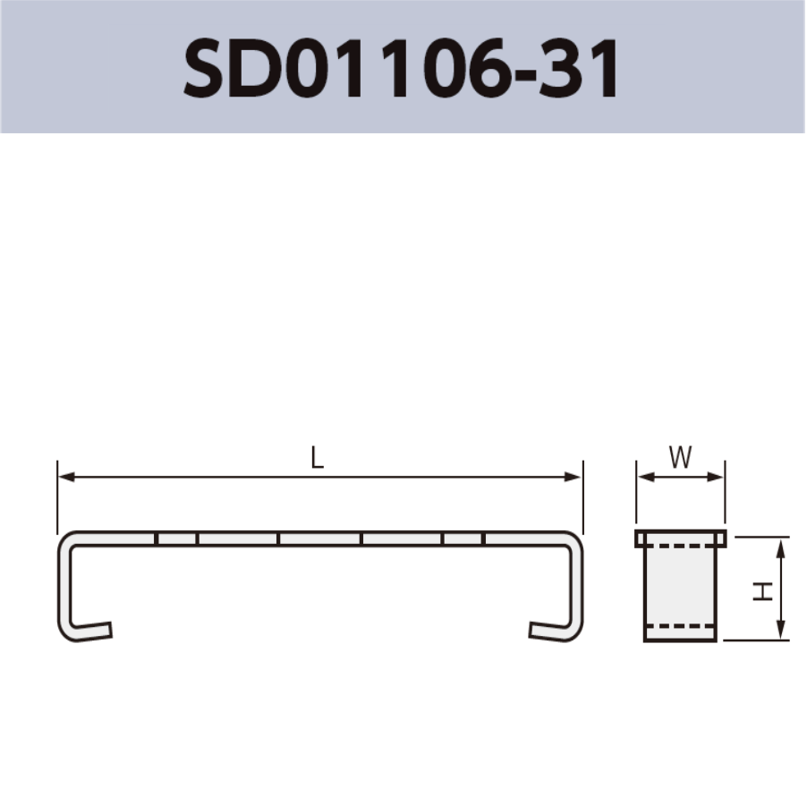 ジャンパー端子 SD01106-31 基板実装用 SMT 表面実装 RoHS指令対応品