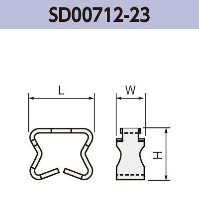 基板実装用 接続端子 SD00712-23 SMT RoHS指令対応品