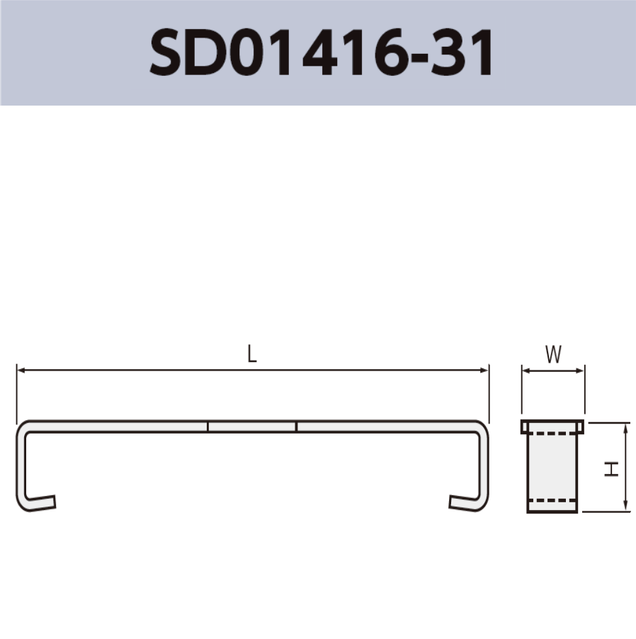 ジャンパー端子 SD01416-31 基板実装用 SMT 表面実装 RoHS指令対応品