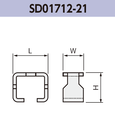 基板実装用 接続端子 SD01712-21 SMT RoHS指令対応品