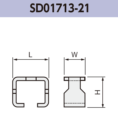 基板実装用 接続端子 SD01713-21 SMT RoHS指令対応品
