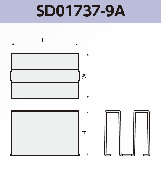 放熱端子 SD01737-9a 基板実装用 SMT RoHS指令対応品