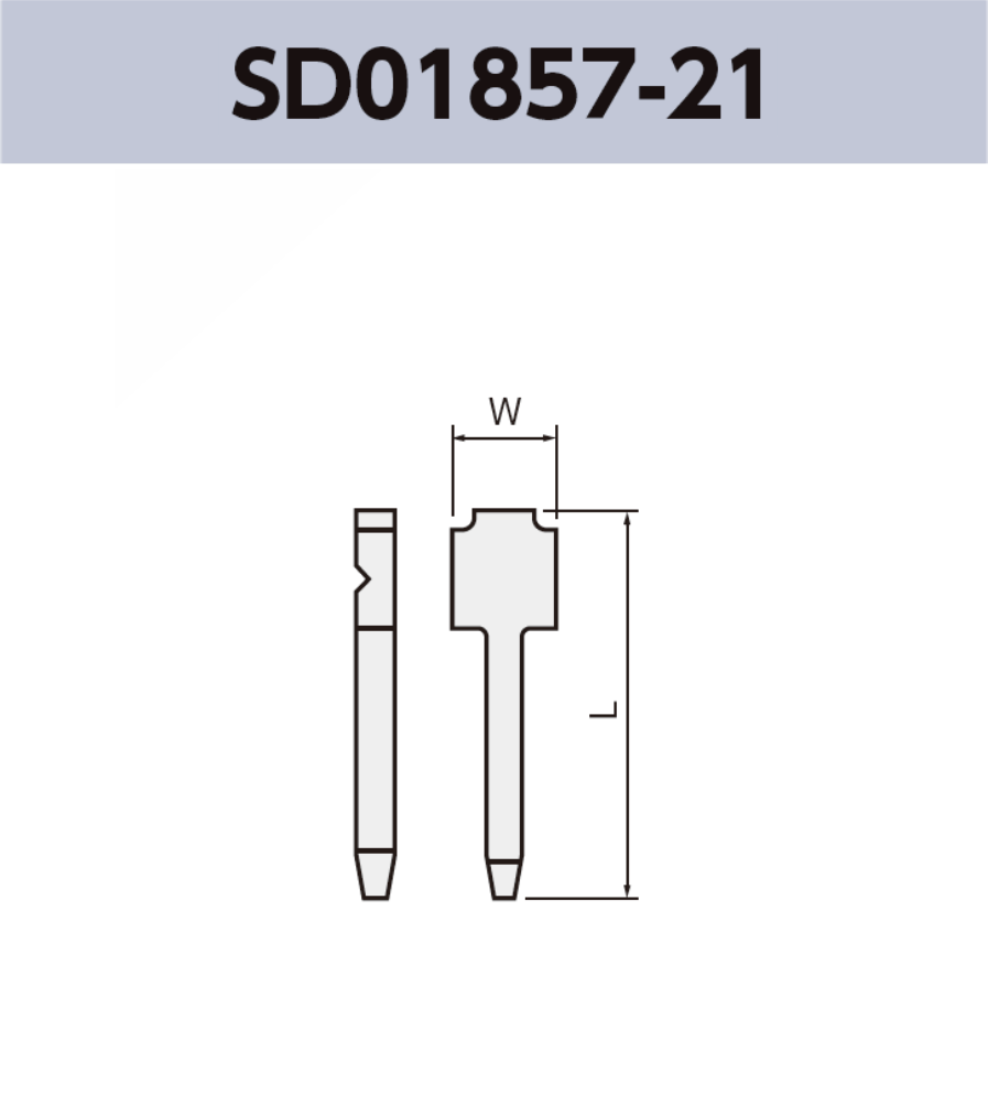 基板接続用 ピンヘッダー SD01857-21 基板実装用 SMT RoHS指令対応品